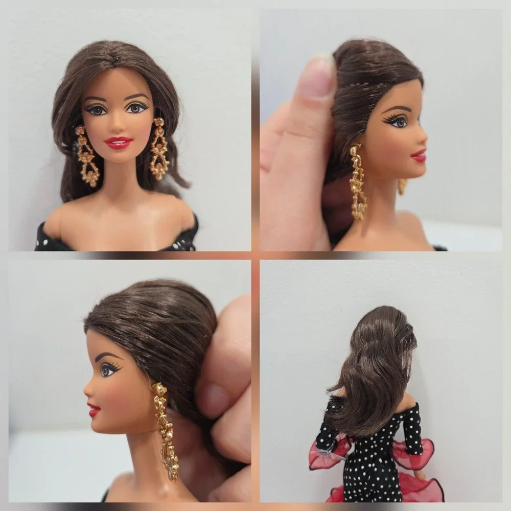 SPAIN BARBIE DOLL DOLLS OF THE WORLD PASSPORT  2012 MATTEL X8421